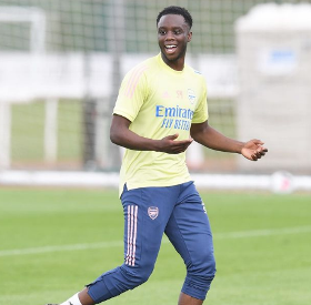 Arsenal boss Arteta calls up Nigerian midfielder to first team training pre-Norwich 
