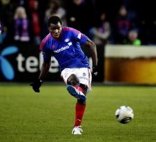 Valerenga's Fegor Ogude Hits Eagles Camp