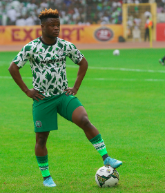  Amoo suffers injury ahead of Super Eagles squad announcement; mom flies to Copenhagen