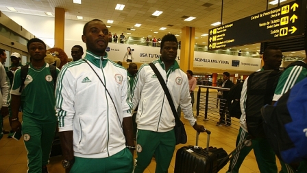 Golden Eaglets Stop Eagles From Morning Training