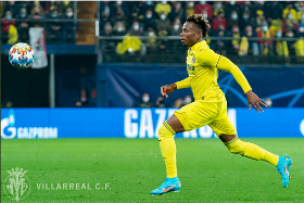 UCL : Chukwueze impressive for Villarreal in draw versus Juventus