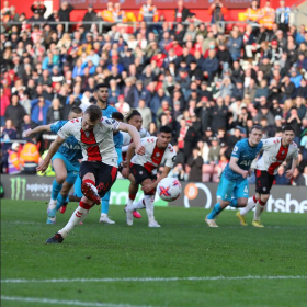 Ex-Super Eagles striker reacts to huge call to award Southampton a penalty in 3-3 draw v Spurs
