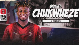 Official: AC Milan confirm signing of Chukwueze, reveal winger's shirt number