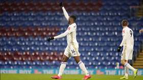 Iheanacho's superb volley at Burnley voted Leicester City's Goal of the Month 