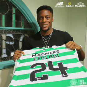 Official : Nigerian Striker's Jersey Number Revealed As Celtic Announce Signing 