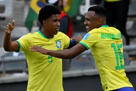 'Nigeria struck the crossbar twice' - Chelsea react to Flying Eagles loss to Andrey Santos' Brazil