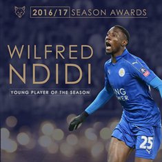 Wilfred Ndidi Scoops Leicester City Young Player Of The Season Award