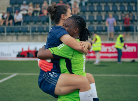 Super Falcons GK Nnadozie saves penalty from Lionesses star Russo as Paris FC beat Arsenal