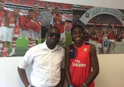 Arsenal Agree With Nigerian Federation, Credit Super Falcons Goal To Oshoala