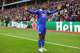 Super Eagles striker Iheanacho double-nominated for Leicester's Goal of the Month 