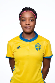  Remember Peter Ijeh? Headband-wearing Daughter Scores Brace, Bags 2 Assists For Sweden In 14-0 Win 