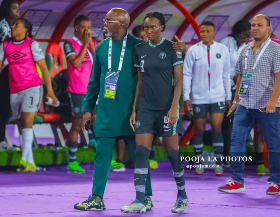 'They had the Nigerian spirit in them' - NFF boss Pinnick showers encomiums on Super Falcons 