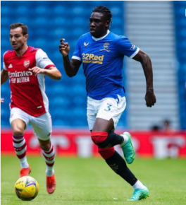 'We did a lot of background check on them' - Rangers' Nigerian starlet after draw vs Arsenal
