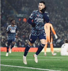 Ex-Gunner of Nigerian descent hails Martinelli for scoring Arsenal's 7,000th top-flight goal