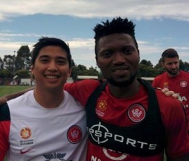 Western Sydney Wanderers Defender Seyi Adeleke Hails Australia International Bernie Ibini-Isei 