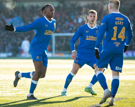 Aribo strikes again, Bassey almost scores another OG as Rangers beat Hearts 