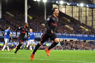 Everton 2 Arsenal 5: Iwobi Benched, Lookman Subbed In, Akpom Not In 18