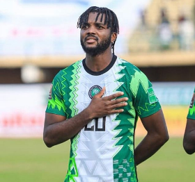 Nigeria's caretaker boss Eguavoen reveals exact nature of Awaziem's injury pre-Sudan