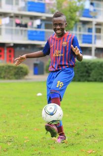 Fifa Blocks Barcelona From Signing Nigerian Striker Bolaji Adekanye