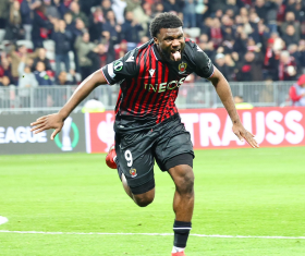 Social: What OGC Nice striker Terem Moffi had to say after first Ligue 1 game in 314 days