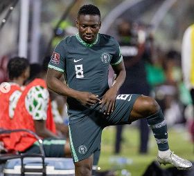  Eguavoen's assistant vs Ghana, Amuneke reveals why 'strong player' Etebo was replaced