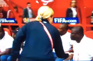 Nigeria Coach Refuses To Shake Hands With USA Female Coach After Super Falcons Exit