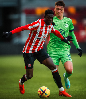 Anglo-Nigerian young star reveals what has impressed him about Brentford striker Toney