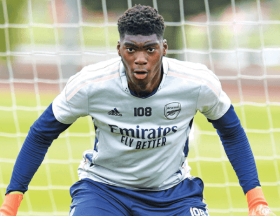 Striker-turned-goalkeeper Brian Okonkwo reveals he admired Man Utd, Arsenal legends