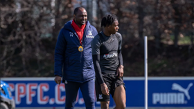 Crystal Palace boss promotes two teenagers of Nigerian descent to first team training pre-Everton 