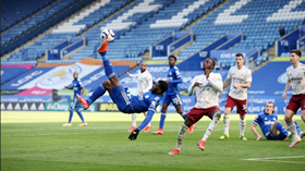 What Leicester boss said about Iheanacho's missed chance in closing minutes vs Arsenal