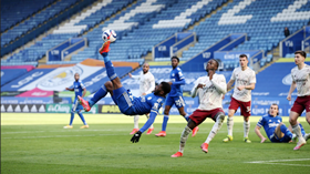  What Leicester boss said about Iheanacho's missed chance in closing minutes vs Arsenal 