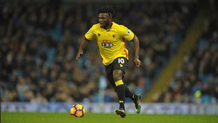 Isaac Success On Crutches, Back To England For Treatment