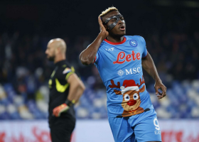 Osimhen praised for his gesture after he was substituted in Napoli's loss to Villarreal 