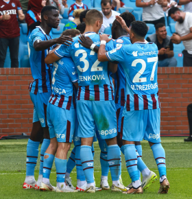 History-maker: Southampton loanee Onuachu goes into the record book after third goal for Trabzonspor 