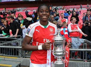 Nigeria Federation And Kanu Congratulate Arsenal Striker Oshoala On FA Cup Win