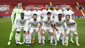  Akinlabi watches on from the bench as Real Madrid knock Liverpool out of Champions League