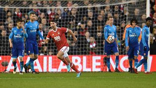 Nottingham Forest 4 Arsenal 2: Iwobi Flops, Akpom Subbed In As Holders Are Knocked Out