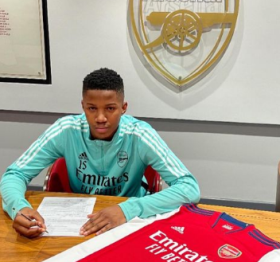 Nigeria-eligible winger signs scholarship deal with Arsenal ahead of next season