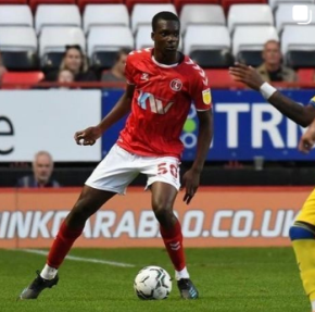 17-year-old center-half of Nigerian descent makes competitive debut for Charlton Athletic