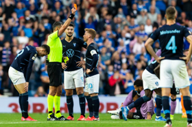 Bonke's red card : Malmo boss insists Rangers goalkeeper should have been sent off too