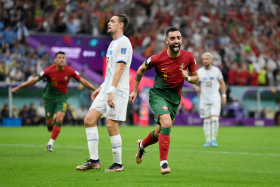 'It was clearly Bruno's goal' - Okocha on Ronaldo trying to claim Portugal's first goal v Uruguay