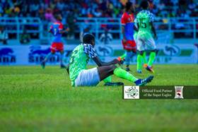 Rohr Has His Say On That Adokiye Amiesimaka Stadium Pitch & DRC Team