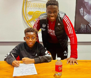 Photo : Southend United's Nigeria-eligible youngster completes transfer to Arsenal's academy 
