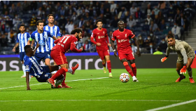 Sanusi rated Porto's joint-second best player by Sky Sports in surprise start vs Liverpool
