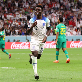 'More popular than Wizkid', 'Saka for Golden Boot', What a goal' - Nigerians applaud England winger