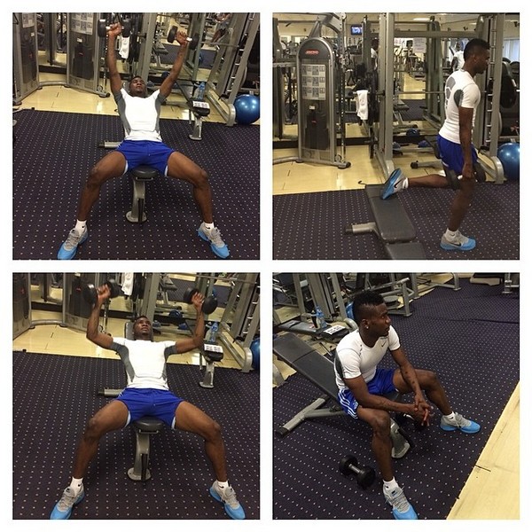 Brown Ideye Maintaining Fitness During Summer Break