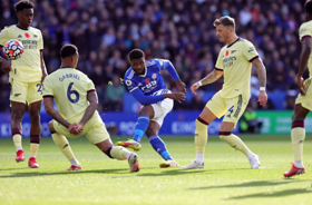  Iheanacho denied by world-class Ramsdale save as Leicester are beaten by Arsenal; Ndidi in squad