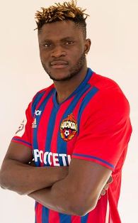 CSKA Striker Aaron Samuel Declares Himself Fit To Face Zenit