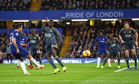 EPL Wrap: Iwobi, Billing Score; Ndidi Outstanding; Success, Iheanacho Late Subs; Balogun Goes 90; Moses Frozen Out