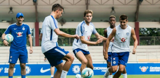 Chelsea Hold Two Closed-Door Sessions: Fans Allowed For 15 Minutes, Morata & Moses Likely To Start, Rudiger Sub